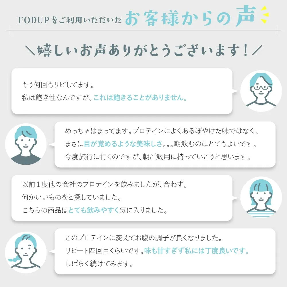 FODUPプロテイン300ｇ（抹茶味）